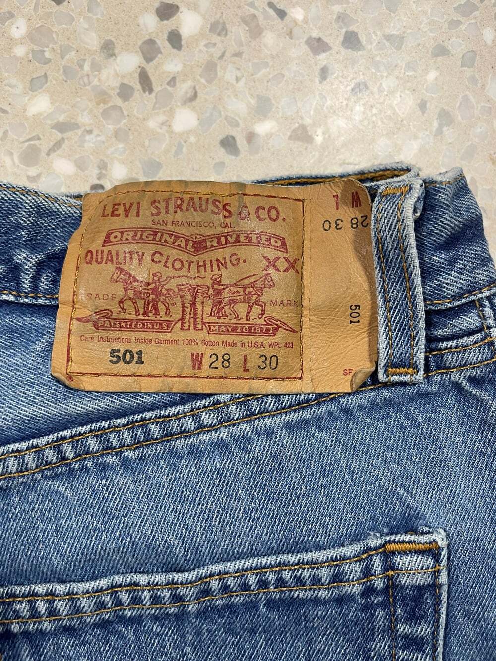 Vintage April 2000 Levi's 501 "For Women" (6501-0116)